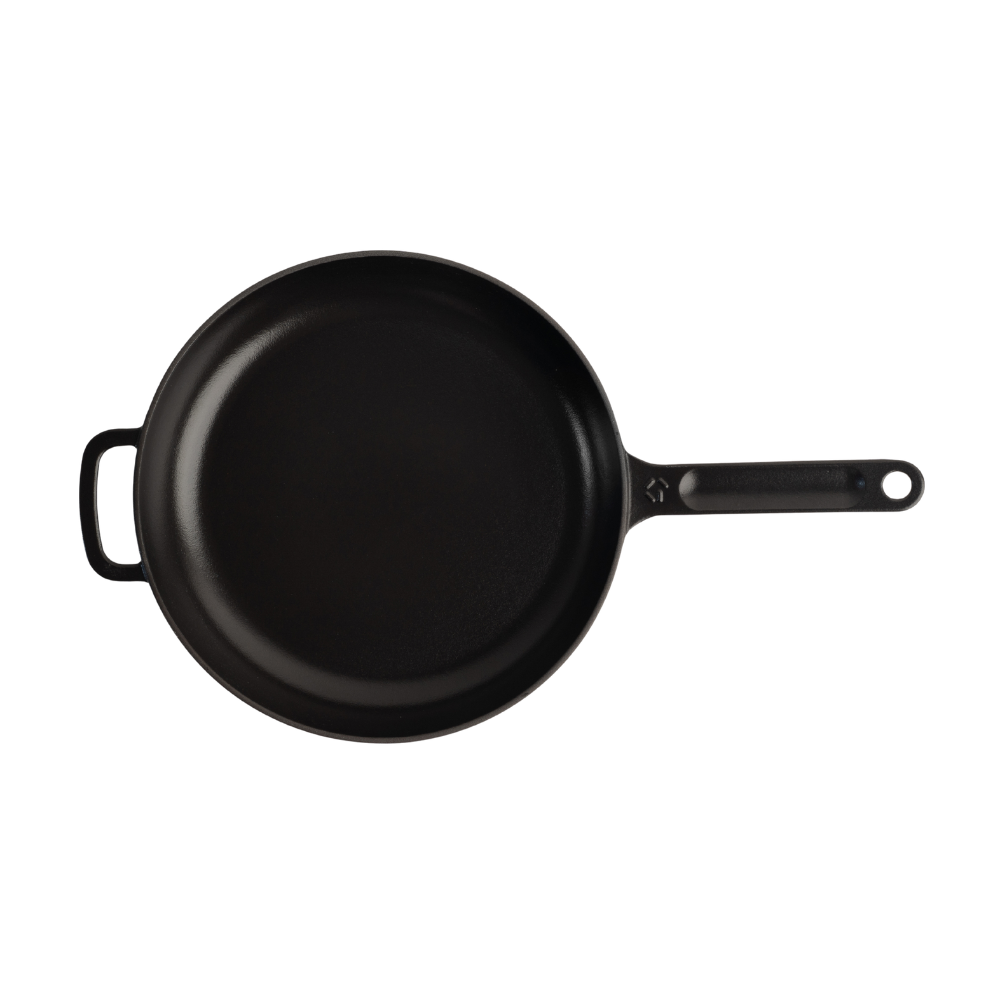 Støbejernspande, Ø28 cm - Matsort